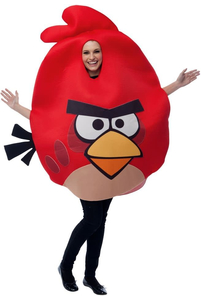 Костюм Angry Birds взрослый Красный