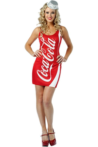 Костюм Coca-Cola платье взрослый