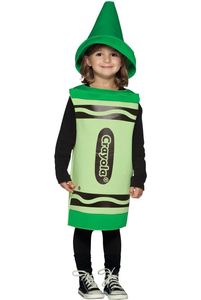 Карнавальный костюм CRAYOLA зелёный детский