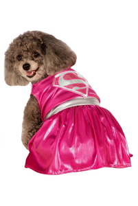 Карнавальный костюм для питомца Розовая Супергёрл