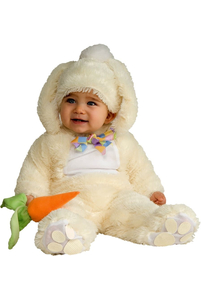 Карнавальный костюм ванильного кролика для малышей