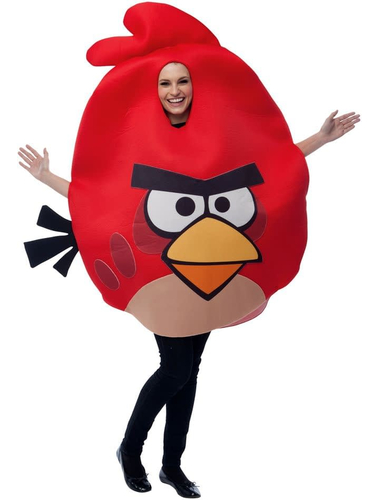 Костюм Angry Birds взрослый Красный