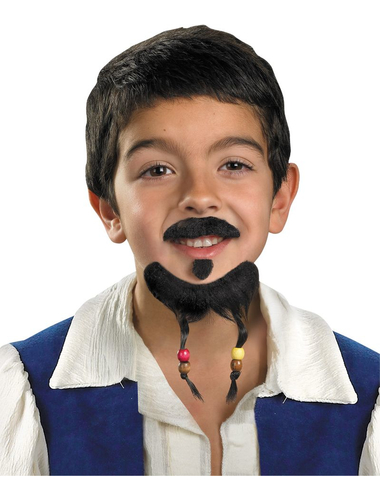 Усы и борода Джека Воробья "Пираты Карибского моря"