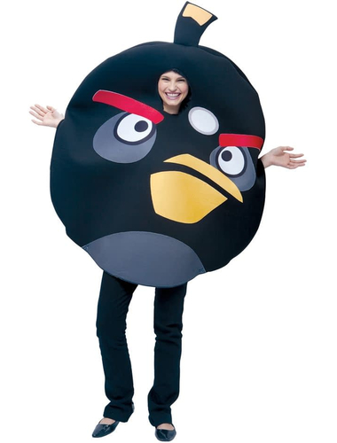Костюм Angry Birds детский чёрный