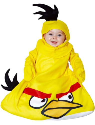 Костюм Angry Birds для малышей жёлтый