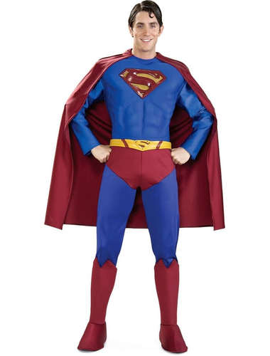 Костюм Супермен с мускулами взрослый