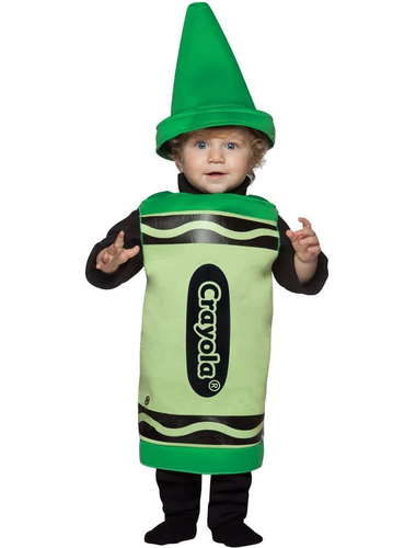 Костюм зелёный карандаш Crayola для малышей