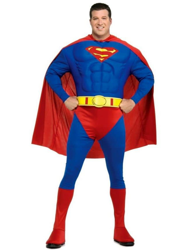 Костюм Супермен с мускулами большой
