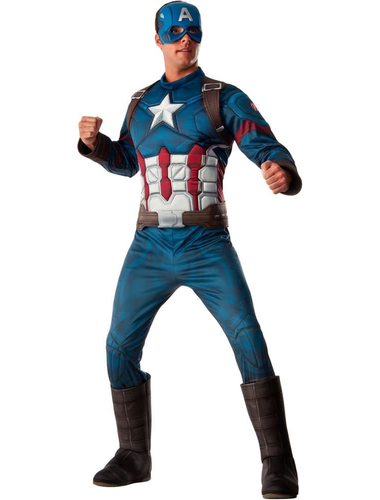 Карнавальный костюм Капитан Америка Классика взрослый
