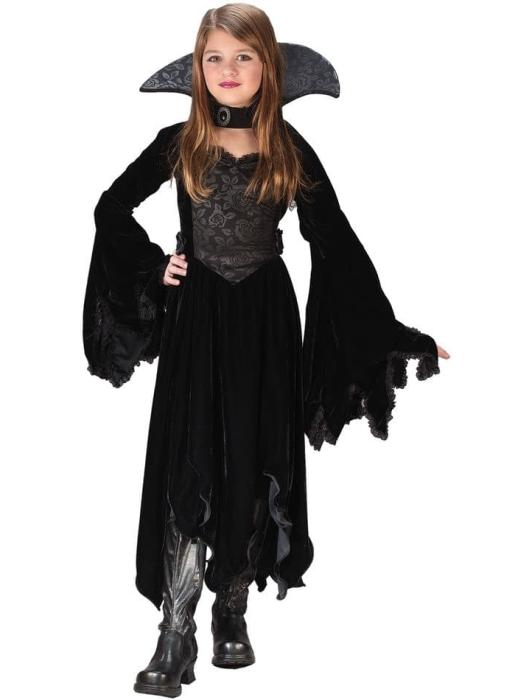 Карнавальный костюм вампирши детский