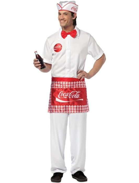 Костюм Человек Coca-Cola взрослый