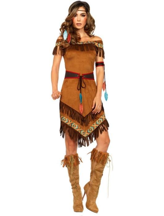 Карнавальный костюм Индейская красавица взрослый
