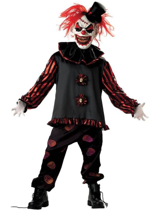 Карнавальный костюм Страшный клоун детский