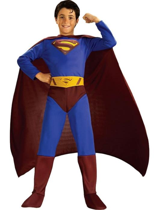 Карнавальный костюм смелого супермена детский