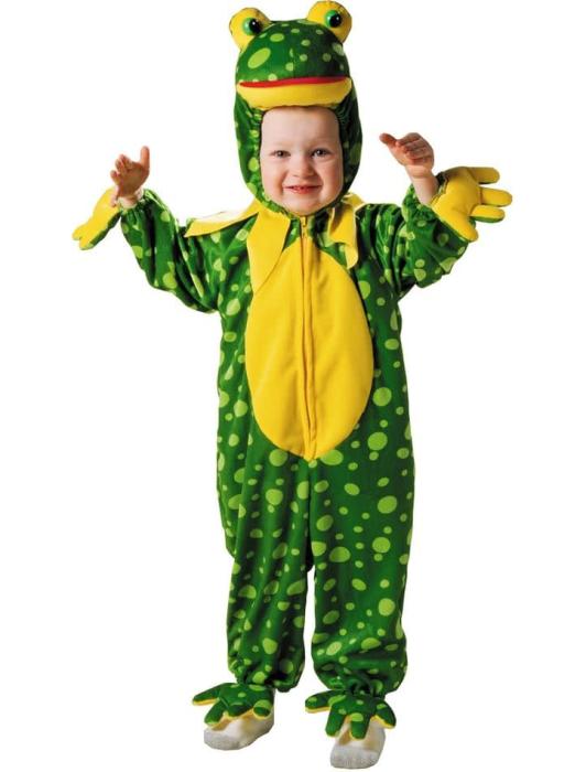 Карнавальный костюм плюшевый лягушки для малышей