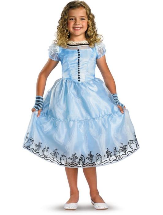 Карнавальный костюм платье Алисы детский
