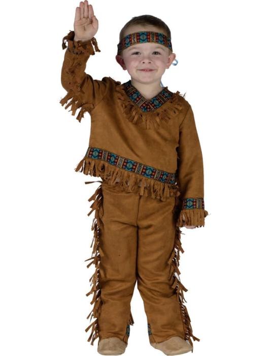 Карнавальный костюм индейца малыша