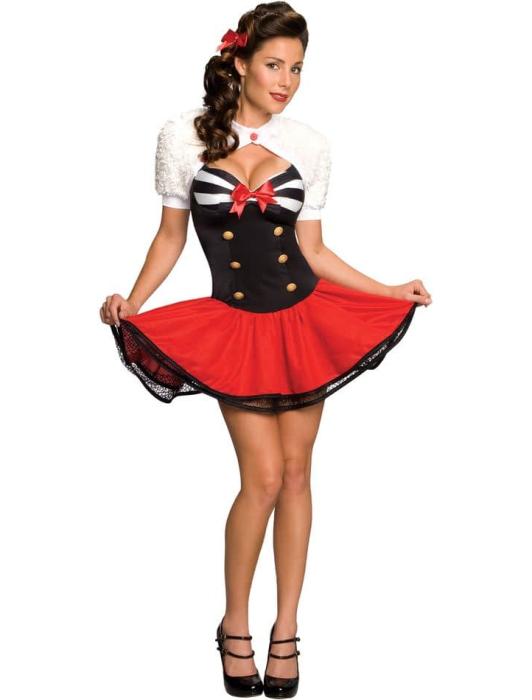 Костюм Военно-морская девушка взрослый