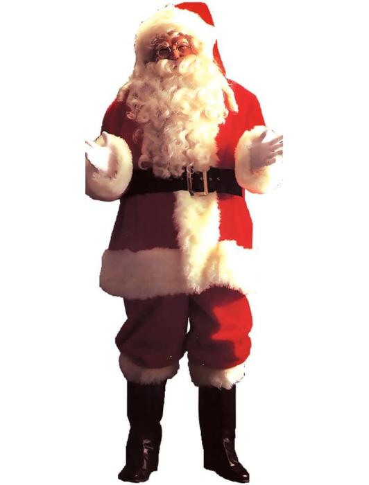 Карнавальный костюм Санты люкс