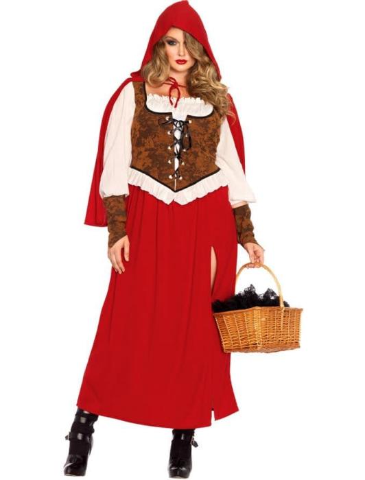 Карнавальный костюм Неверотяная Красная шапочка большой