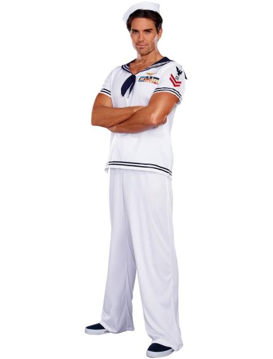 Карнавальный костюм Очаровательный моряк взрослый