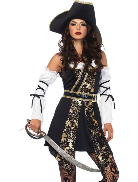 Карнавальный костюм Роскошная пиратка взрослый