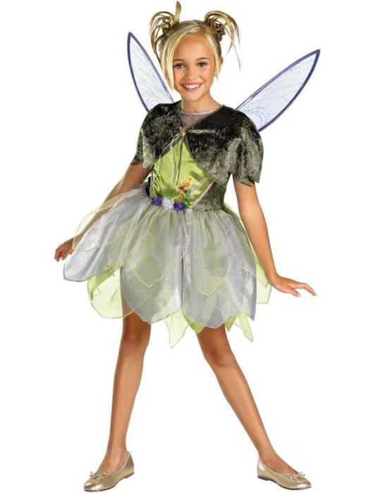 Карнавальный костюм феи Динь-Динь для девочек