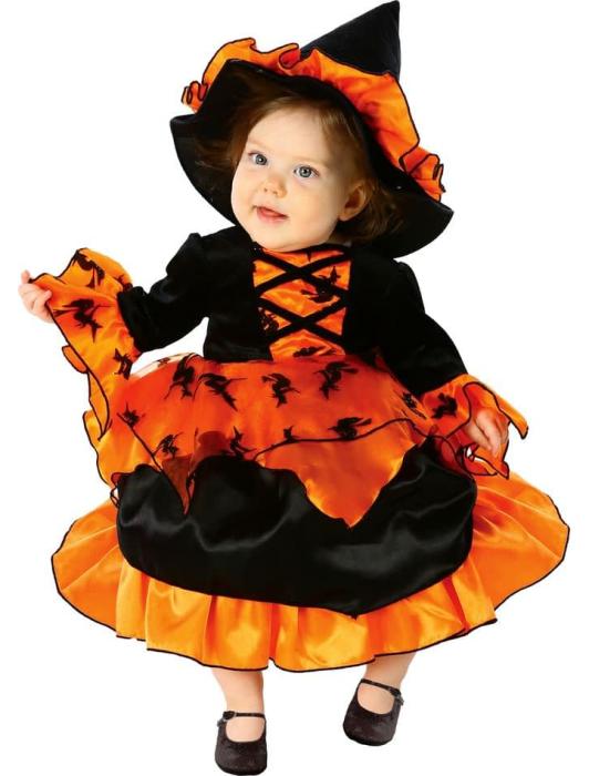 Костюм Маленькая оранжевая ведьма детский
