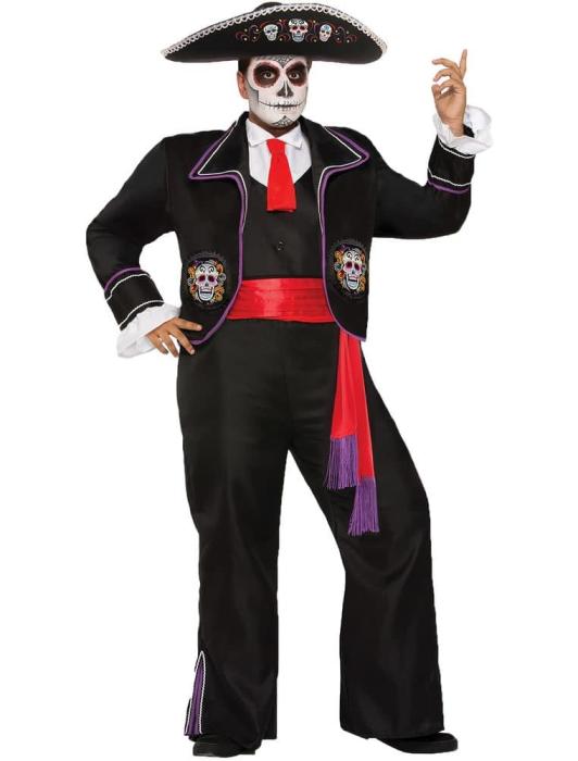 Карнавальный костюм День Мертвых мужской