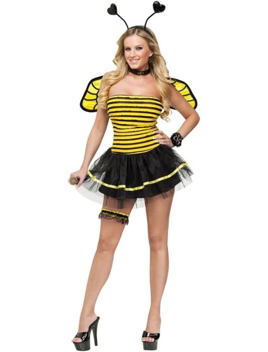 Карнавальный костюм Девушка-пчёлка взрослый