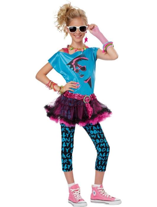 Костюм Девушка 80-х детский