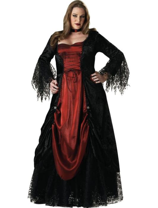 Костюм Готическая вампирша большой