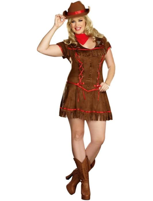 Карнавальный костюм Ковбойка взрослый