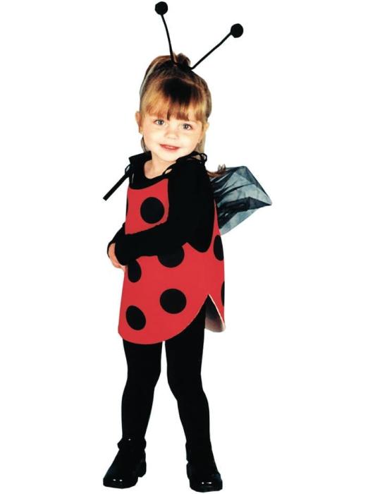 Карнавальный костюм стильной Божьей коровки для малышей