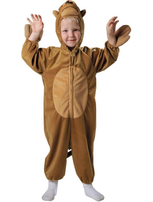 Карнавальный костюм плюшевой обезьянки для малышей