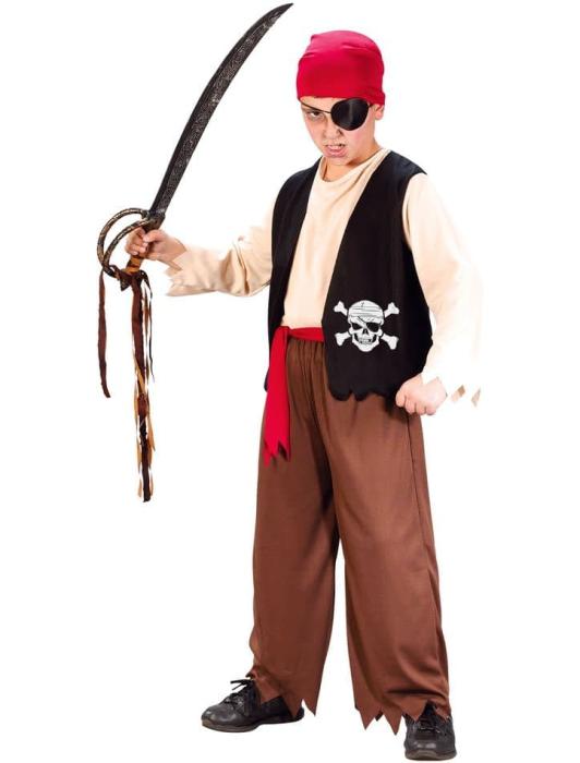 Карнавальный костюм смелого пирата детский