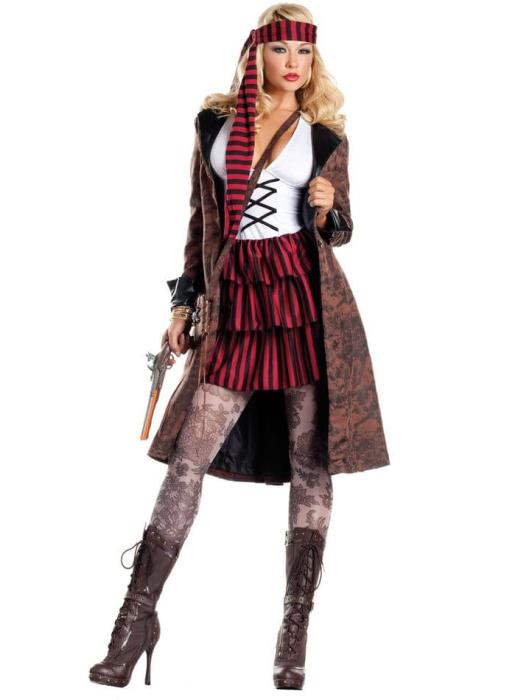 Карнавальный костюм Прелестная пиратка взрослый