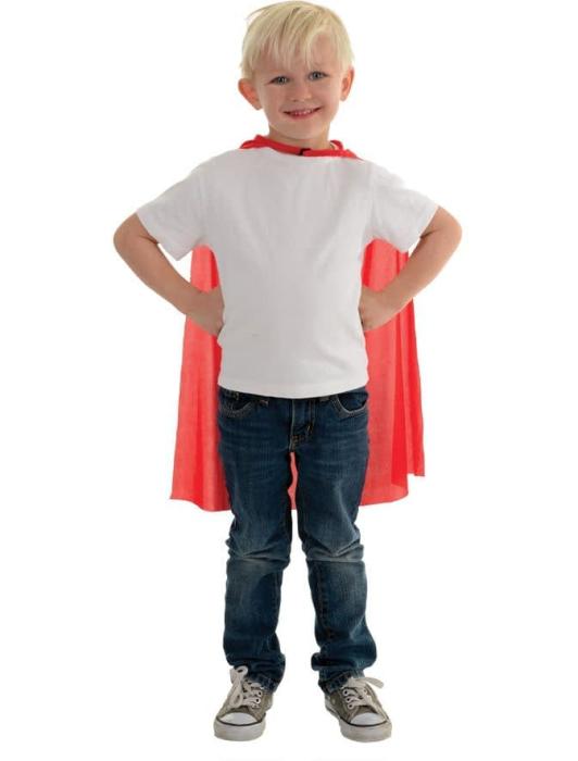 Накидка красная 60 см детская
