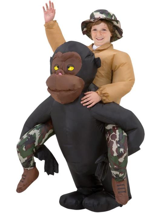 Надувной костюм Всадник на Горилле