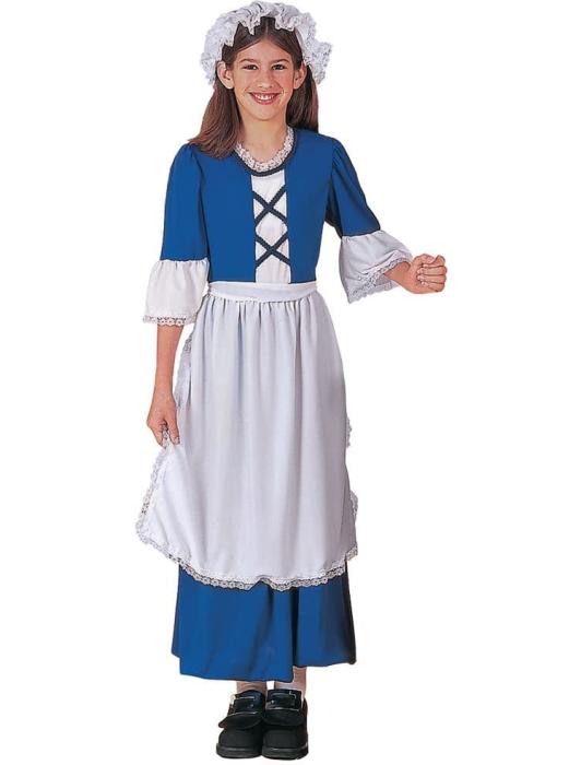 Костюм Мисс Колониальная девушка детский