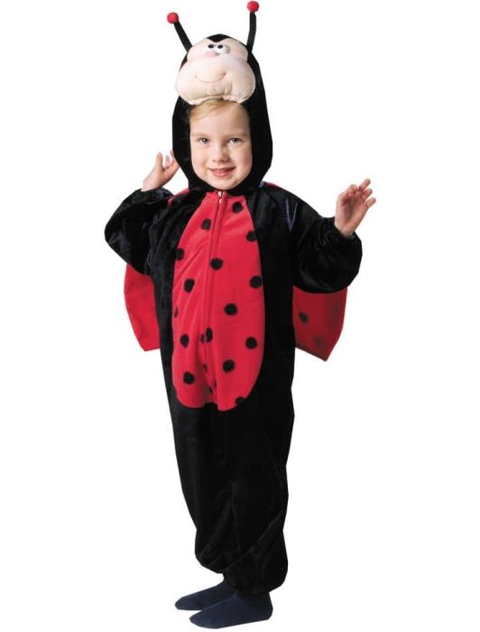 Карнавальный костюм плюшевой божьи коровки для малышей