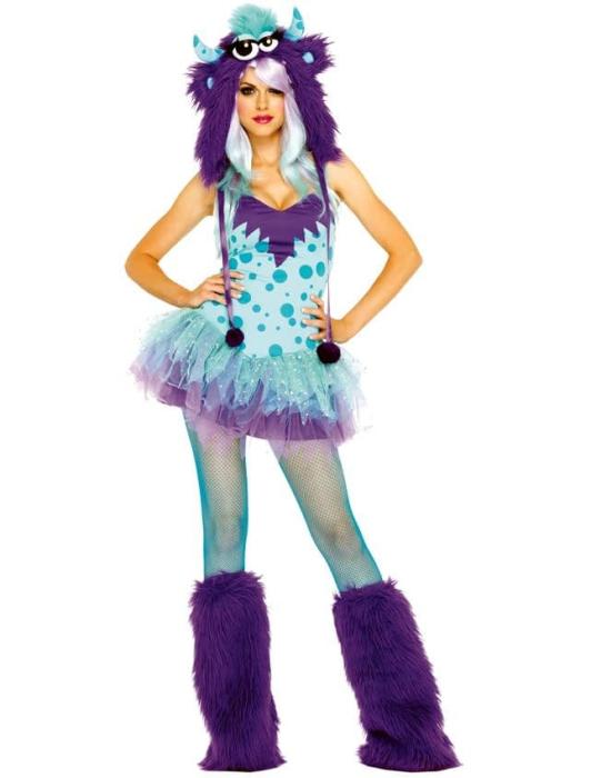 Костюм Монстрик в горошек взрослый