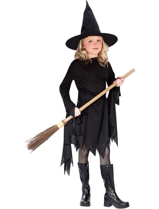 Карнавальный костюм ведьмы классический