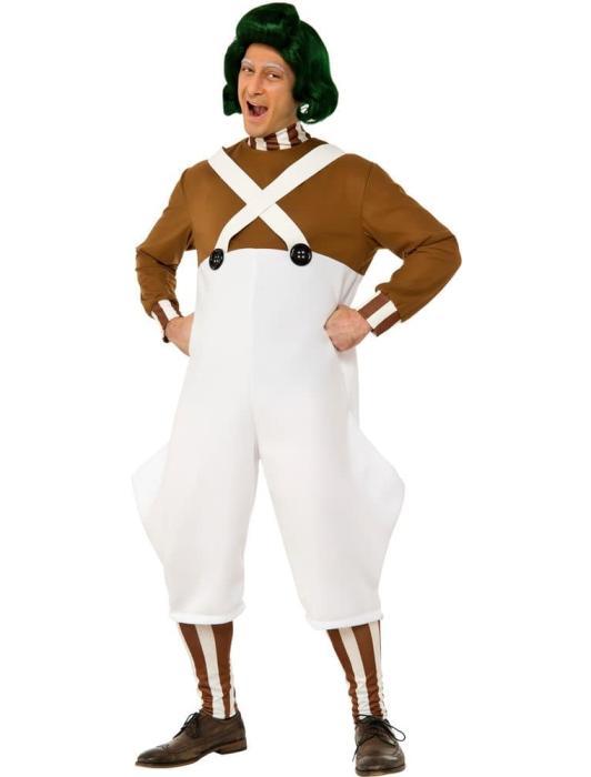 Карнавальный костюм Умпа Лумпа "Чарли и шоколадная фабрика" взрослый