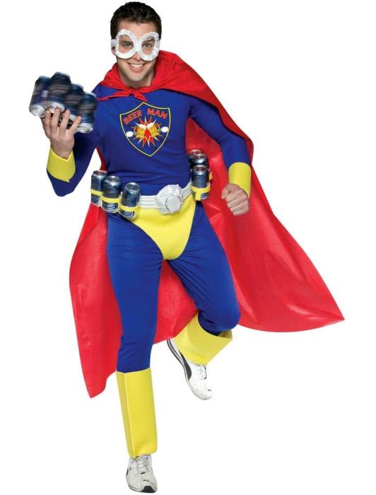 Карнавальный костюм Человек-пиво взрослый