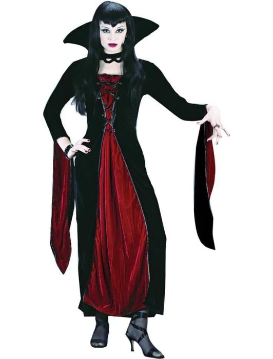 Карнавальный костюм Яркая вампирша взрослый