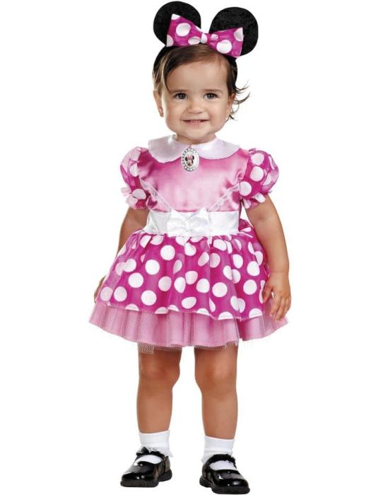 Костюм Минни Маус розовый для малышей