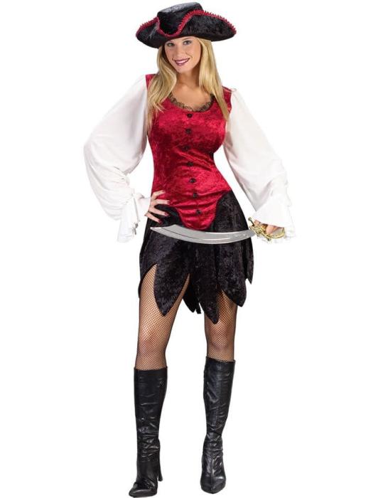 Карнавальный костюм Привлекательная пиратка взрослый