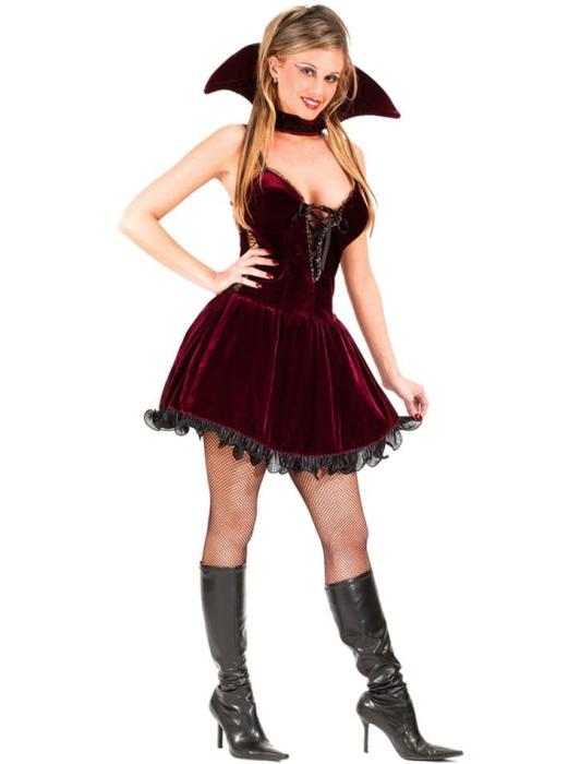 Карнавальный костюм Сливовой вампирши взрослый