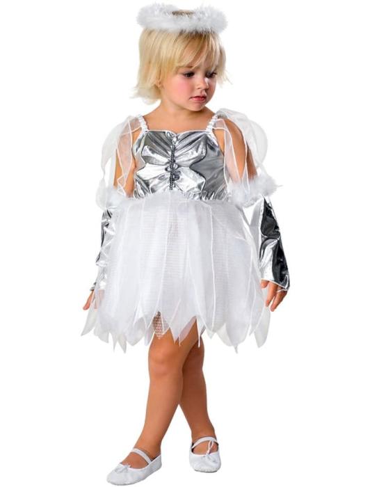 Карнавальный костюм серебряного ангела